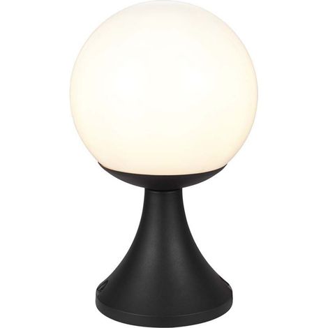 Lámpara LED V-TAC con portalámparas E27, color negro, altura: 350 mm, IP44