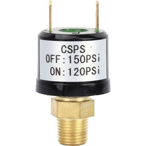 120-150 PSI Air Compressor Pressure Control Switch Valve Heavy Duty Pressure Switch (1/5)