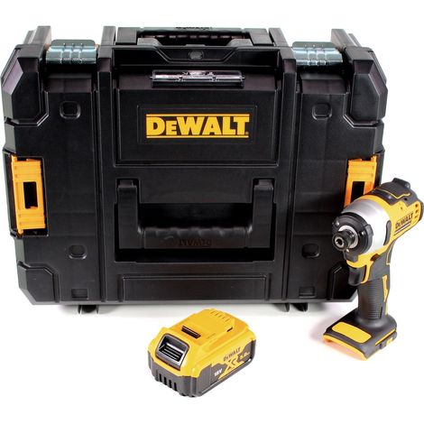 Llave de impacto sin cable DeWalt DCF 809 NT 18 V Li-Ion sin escobillas en caja T-STAK + 1 batería de 5,0 Ah - sin cargador