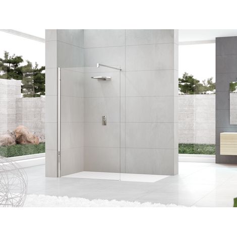 Kuadra H panneau latéral 97-100x200cm réversible Ravenna argent