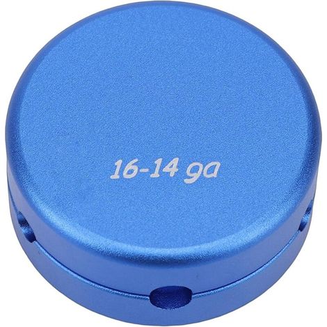 Jeffergarden Moule Douille pour Connecteurs Butt Dual Cavité 16-14 AWG - Pour Câblage Électrique Auto Bateau (1/5)
