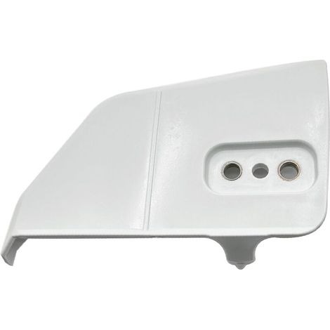 Hippotech Couvercle de pignon de chaîne avec tendeur et écrou pour tronçonneuse STIHL 017 018 021 023 025 MS170 MS180 MS210 MS230 MS250 (1/4)