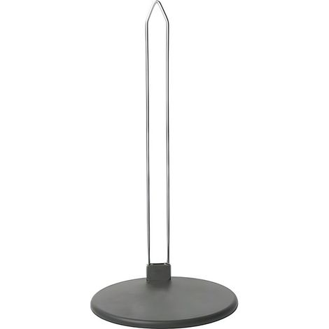 Porte-tasses de cuisine - Étagère de rangement sans perçage - Organisateur vertical - Base en plastique - Noir (1/5)