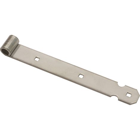 Daumengriff Edelstahl 30 cm Quadratische Löcher Halbmond - Pro