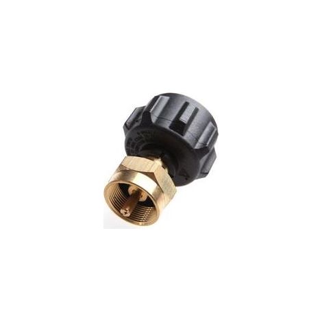 BRAVIX Adaptateur de recharge de propane, kit d'adaptateur de recharge de bouteille de propane pour réchaud à gaz, petit cylindre de cuisine (1 pièce) (1/5)