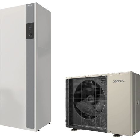 Atlantic – Pompe à chaleur monobloc air/eau 11kW – Technologie Inverter – Classe A+++ – Niveau sonore 35 dB(A) – Production eau chaude sanitaire