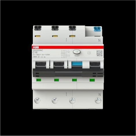 Fehlerstromschutzschalter ABB dsx203nca-c16 30mA 6kA