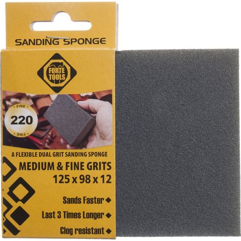 Oberflächenwerkzeug forte grinding sponge doppelseitig 220 Körnung (1/3)