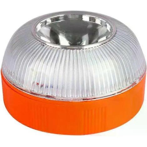 Gyrophare de signalisation rechargeable homologué V16 DGT pour voiture, à induction magnétique, avec fonction stroboscopique et fonction d'a (1/2)