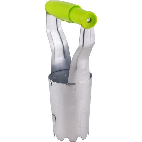 Planteur de bulbes - Bulbes à Fleurs - Planteur de bulbes en Acier Inoxydable - Planteur à Fleurs avec marquage - de graines pour Tulipes et narcisses (1/4)