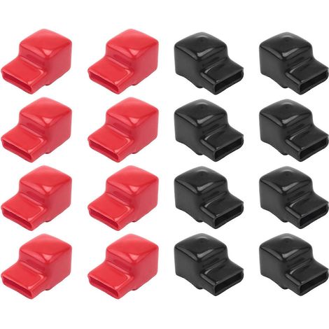 Lot de 16 protections amovibles pour bornes de batterie, couvercles d'isolation flexibles pour barres omnibus de batterie 280 A (1/5)