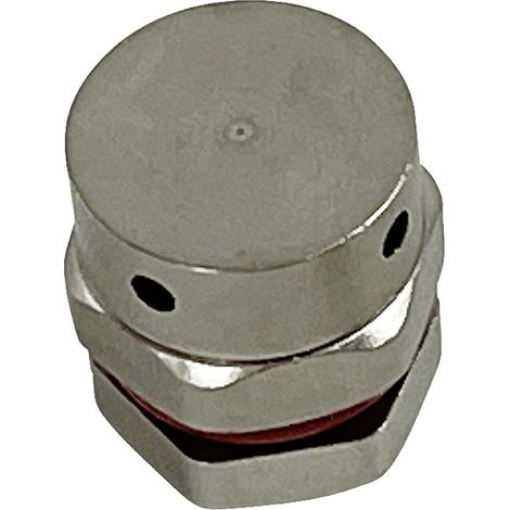 TRU COMPONENTS HX-BF-M5 Druckausgleichselement M5 Messing (vernickelt) Messing 1 St. (1/2)