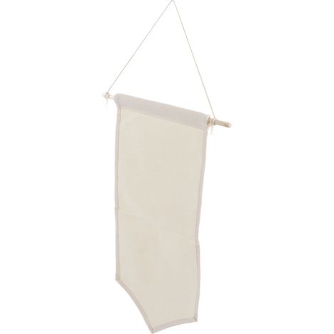 Wand-Display-Flagge, leer, dekorativ, groß, Aufbewahrungs-Display-Flagge für Etikettensammlungen, Primärfarbe (1/5)