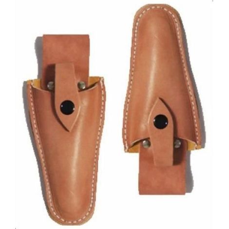 Housse de sécateur en cuir - - 2pcs - Cuir PU durable - Protection contre la rouille - Boucle en métal (1/4)