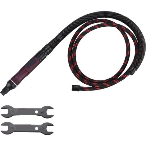Kit de micro-meuleuse pneumatique Mini Kits de broyeur pneumatique à haute vitesse stylo de meulage à Air réglable polisseuse outils de meulage de gravure(9X) (1/5)