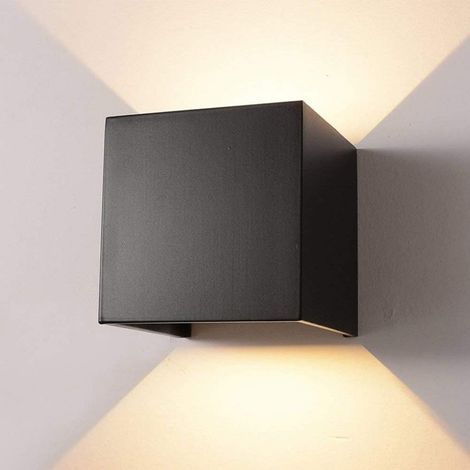 Applique a LED, 10W 100-277V 3000K regolabile bianco caldo alluminio lampada da esterno impermeabile - 10W, Esterno (1/5)