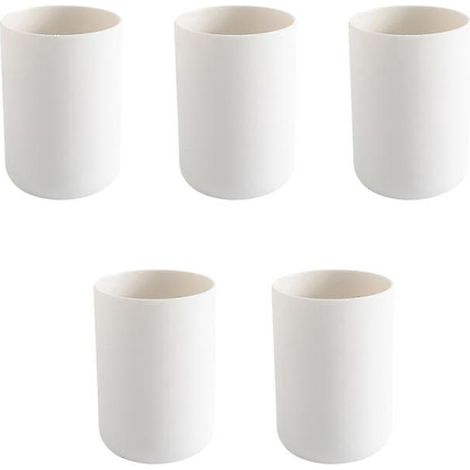 5er-Pack Zahnputzbecher für Paare