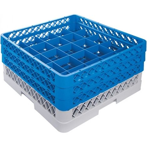 Casier à verres empilable 90 mm x 500 mm H. 200 mm - Caterracks