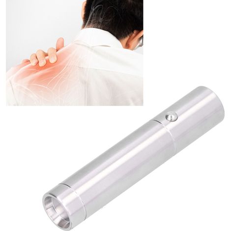Lampe torche thérapeutique LED avec stylo lumineux rouge et lumière infrarouge (630 nm/660 nm/850 nm). Lampe torche thérapeutique portable pour soulager les douleurs articulaires, musculaires, des épa (1/5)