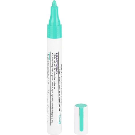 1 stylo marqueur imperméable professionnel pour peinture de pneus de voiture (vert) (1/4)