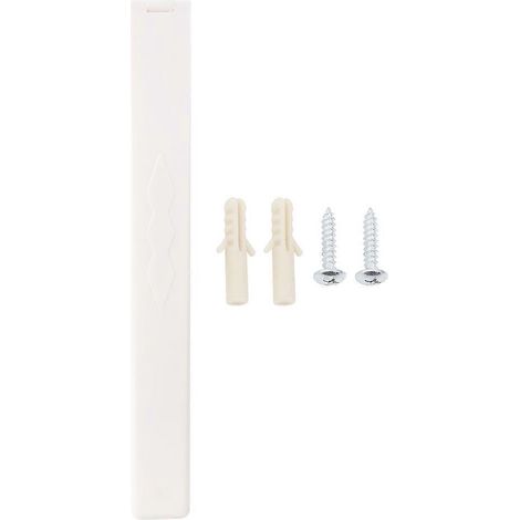 Support mural pliable en plastique pour vêtements, porte-vêtements économique, fixation murale sans perçage, rangement gain de place, idéal entrée, maison, accroche linge compact. (1/5)