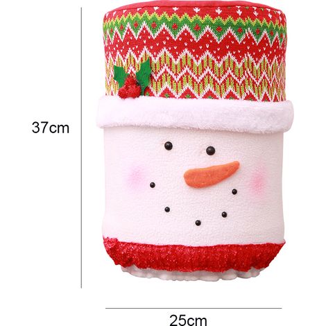 Weihnachts-Wasserspender-Eimer-Stoffabdeckung, wiederverwendbare Staubschutzhülle für Wasserspender (1/5)