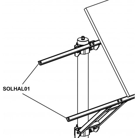 Support Panneau Solaire FAAC (1/2)