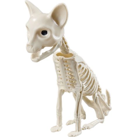 Halloween Civet Skeleton Statue Decoration (1/5)