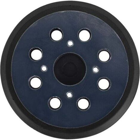 5 Pouces 8 Trous 125Mm Crochet Boucle Tampon de PonçAge pour Ponceuse Orbitale Disque Disques Porter Câble Sauvegarde Bâton sur-Crezuo (1/4)
