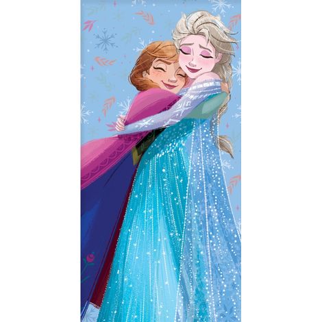 Filiyano-Serviette de bain/de plage Disney La Reine des Neiges, 70 x 140 cm