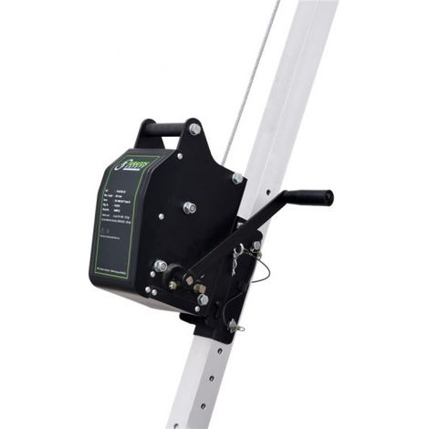 KRATOS SAFETY - Treuil de travail et de sauvetage (classe B) - câble acier 20m, pour Trépied et MultiSafeWay