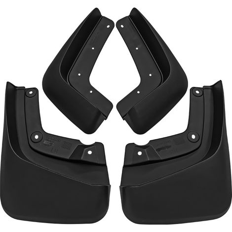 Bavettes garde-boue pour pneus de Volvo XC90 (2005-2014). (Bavettes garde-boue spécifiques aux modèles Volvo XC90 de 2005 à 2014)