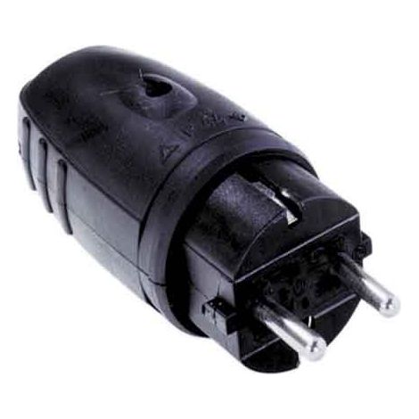BACHMANN 913.171 NOIR PRISE DE COURANT ÉLECTRIQUE