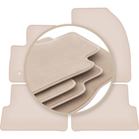 Tappetini beige PREMIUM per: Ford C-MAX MK2 minivan 2011-2015