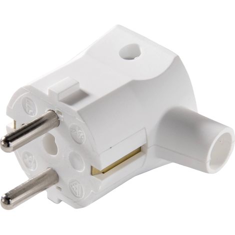 Martin Kaiser 577/kws Fiche coudée à contact de protection Polyamide 6 250 V blanc calcaire IP20 A743453