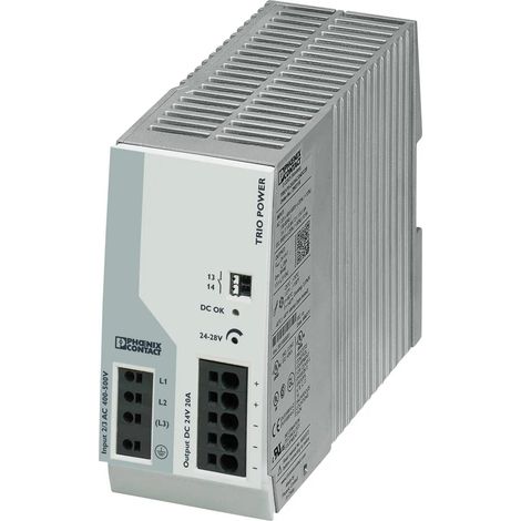 [NEUWERTIG] B-Ware Phoenix Contact Netzteil Stromversorgung Hutschienen Din Rail Trio Power 24 V
