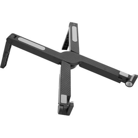Support pour Ordinateur Portable Pliable et Réglable - Noir (1/5)