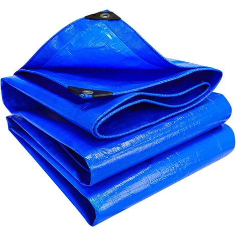 Utilia TELO OCCHIELLATO MULTIUSO IN POLIETILENE Col. Blu mt. 2x3 Utilia (1/4)