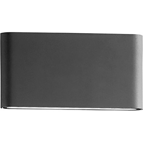 Applique esterno gea led taarhi 175 ges881c ip54 led alluminio lampada parete esterno biemissione (1/4)