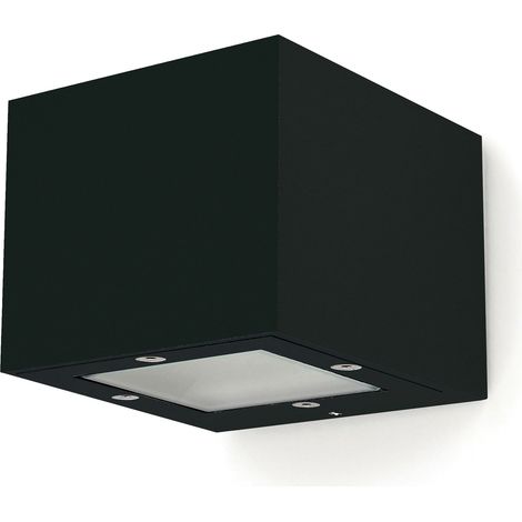 Aplique de pared ISORA doble emisión G9 40 W IP65 Negro (1/4)