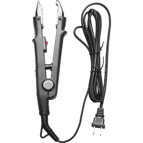 Fer à rallonge pour cheveux Outils de liaison à la kératine Connecteur thermique Machine Connecteur thermique à température Noir U (1/3)