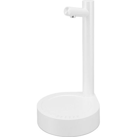 Kabellose Wasserpumpe, abnehmbarer und tragbarer automatischer Wasserspender für Zuhause, Küche und Büro (weiß). (1/5)