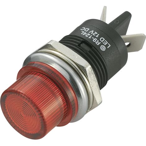 TRU COMPONENTS TC-R9-124LB1-01-BRR4 LED-Signalleuchte Rot   12 V/DC