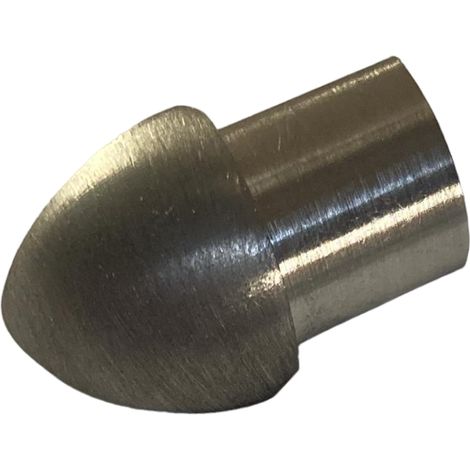 Capsule per raccordi triass esterni projolly h=10 mm acciaio inox satinato