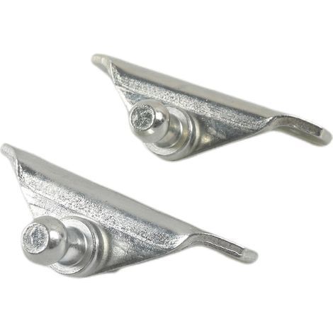 Support de montage à rotule de 10 mm, fixations de vérin à gaz à profil bas, lot de 2 (1/4)