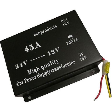 LKW-Spannungswandler: Effizienter 24-V-auf-12-V-Netzadapter mit Sicherheitsfunktionen