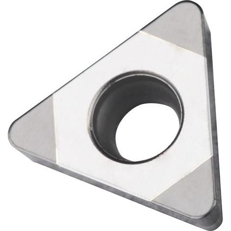 Drehwendeschneidplatte ISO TCGW 110204S01020C:TB310 D.2,9mm Farbe Silber-Schwarz (1/2)