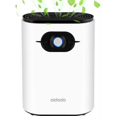 Déshumidificateur Electrique 1200ML d'air Deshumidificateurs Absorbeurs d Humidite Réservoir d'eau Mini Portable Dehumidifier pour la Maison deshumidificateurs anti moisissures (1/5)