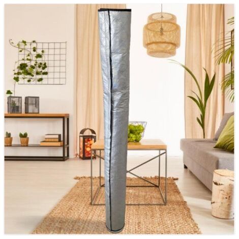 BUNTHAUS 59 Pouces Protection pour Tuyau Climatiseur, Tube Climatiseur, Isolée Anti poussière Housse Universelle pour Climatiseur Mobile Tuyaux D'échappement 5'' Et 6'' Diamètre (1/5)