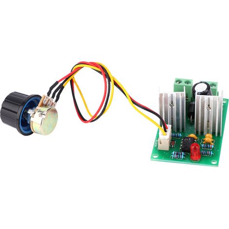 Régulateur de vitesse PWM 10A pour moteur DC, contrôleur à largeur d'impulsion, interrupteur 12V 24V 36V (1/5)